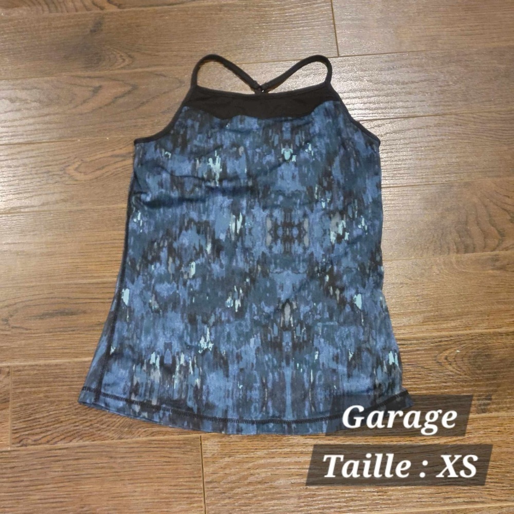 Garage Women's Black and Blue Camisole